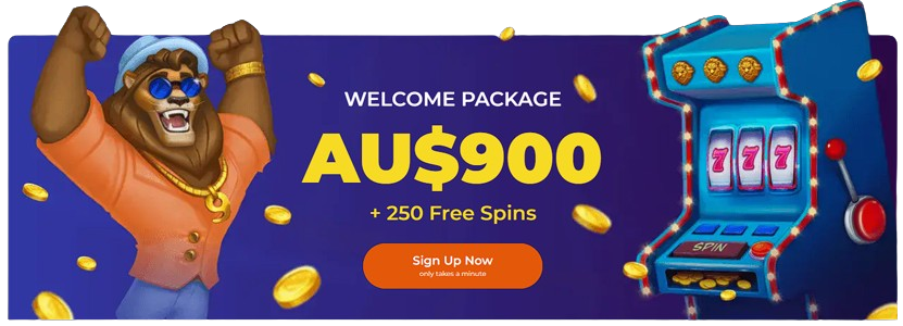 Welcome pachage AU$900 Ninecasino